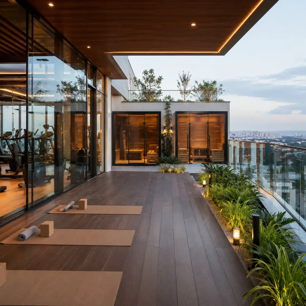Spa and wellness suite at CKPC Heart of Harmony